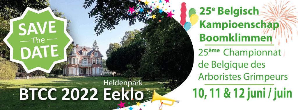 Belgisch Kampioenschap Boomklimmen 2022 Eeklo – Heldenpark